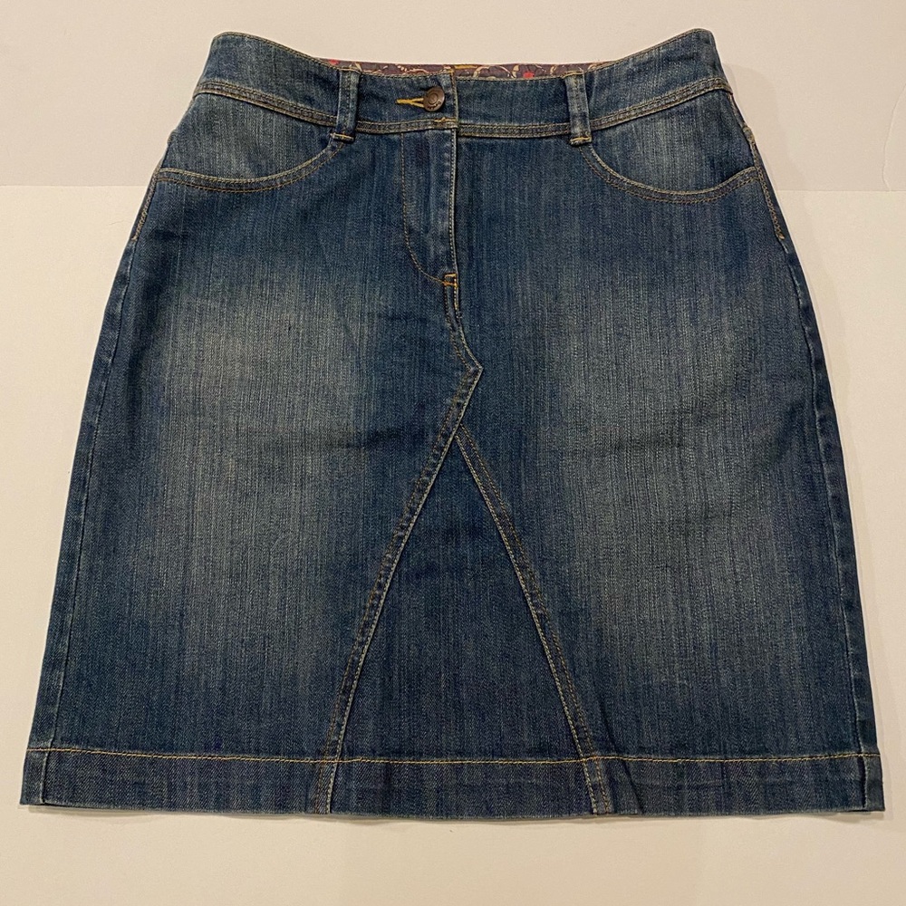 Washed denim Boden mini